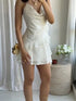 Sexy Sequin Ruffle Mini Sling Dress for Women Chic Street Party Outfit